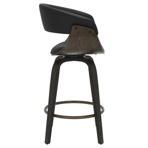 Holt 26" Counter Stool with Swivel, Set of 2 - sleek stools for kitchen bars | Image 4 | InSTYLE Home & Rugs