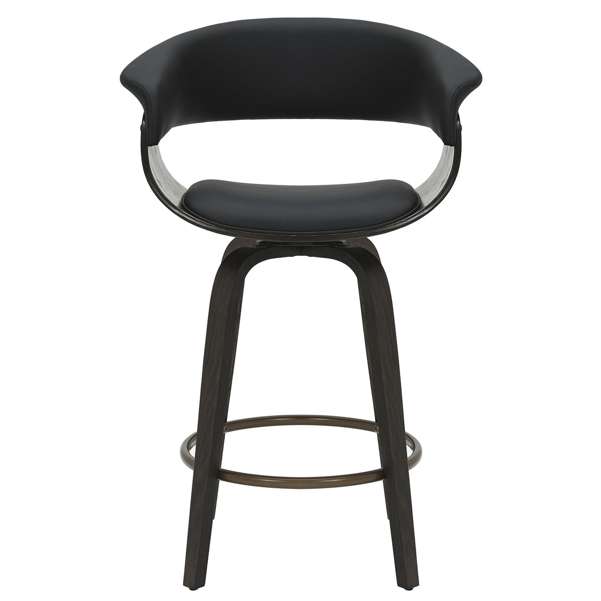 Holt 26" Counter Stool with Swivel, Set of 2 - sleek stools for kitchen bars | Image 5 | InSTYLE Home & Rugs