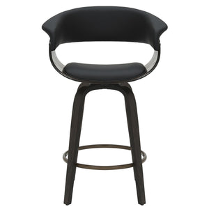 Holt 26" Counter Stool with Swivel, Set of 2 - sleek stools for kitchen bars | Image 5 | InSTYLE Home & Rugs