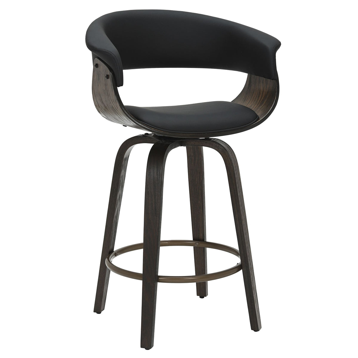 Holt 26" Counter Stool with Swivel, Set of 2 - sleek stools for kitchen bars | Image 1 | InSTYLE Home & Rugs