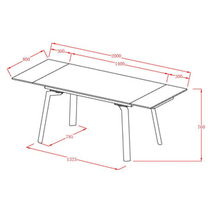 Bellaro and Caspian 7pc Dining Set - stylish chairs for any table | Image 12 | InSTYLE Home & Rugs