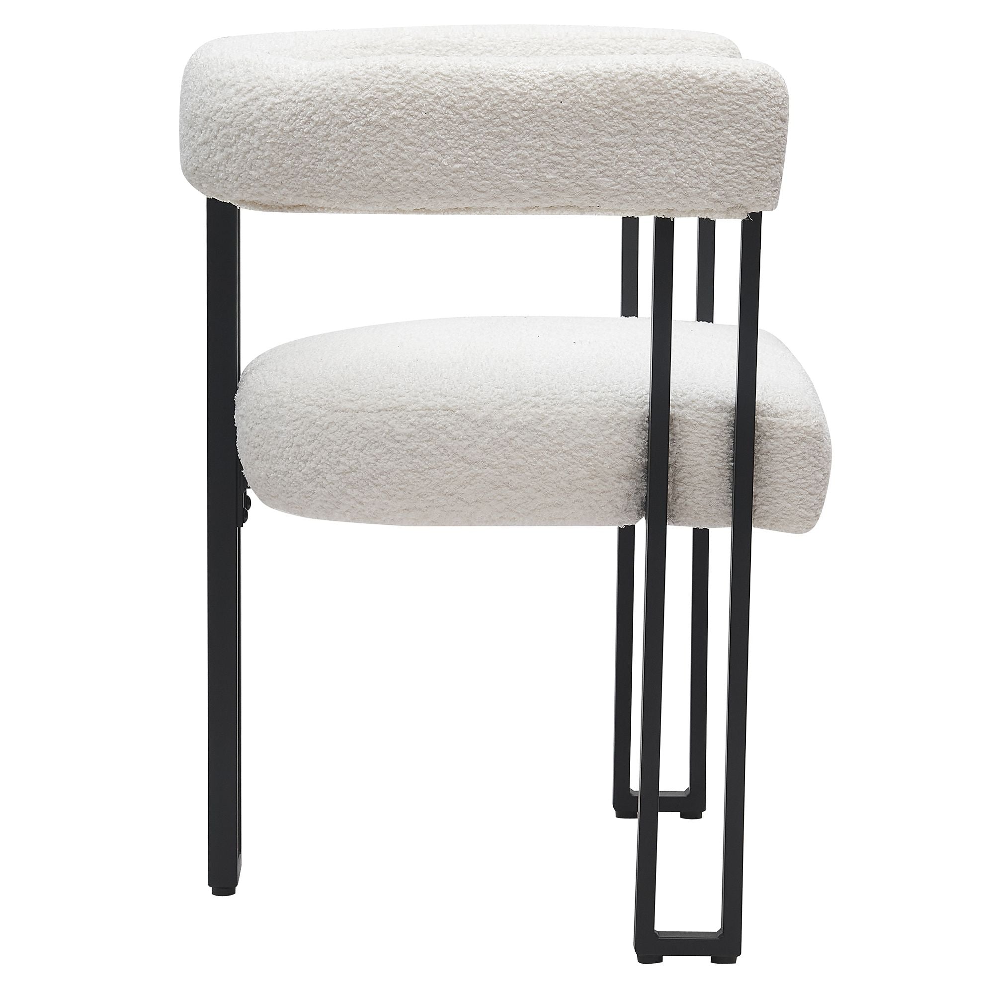 Calisto and Scarlet 5pc Dining Set - comfortable dining experience | Image 9 | InSTYLE Home & Rugs