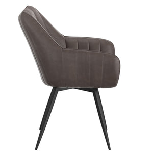 Calisto and Talon 5pc Dining Set - elegant seating for dining areas | Image 8 | InSTYLE Home & Rugs