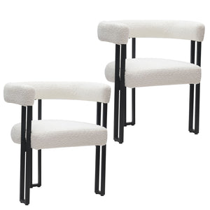 Julius/Scarlet 7pc Dining Set - elegant seating for dining areas | Image 10 | InSTYLE Home & Rugs