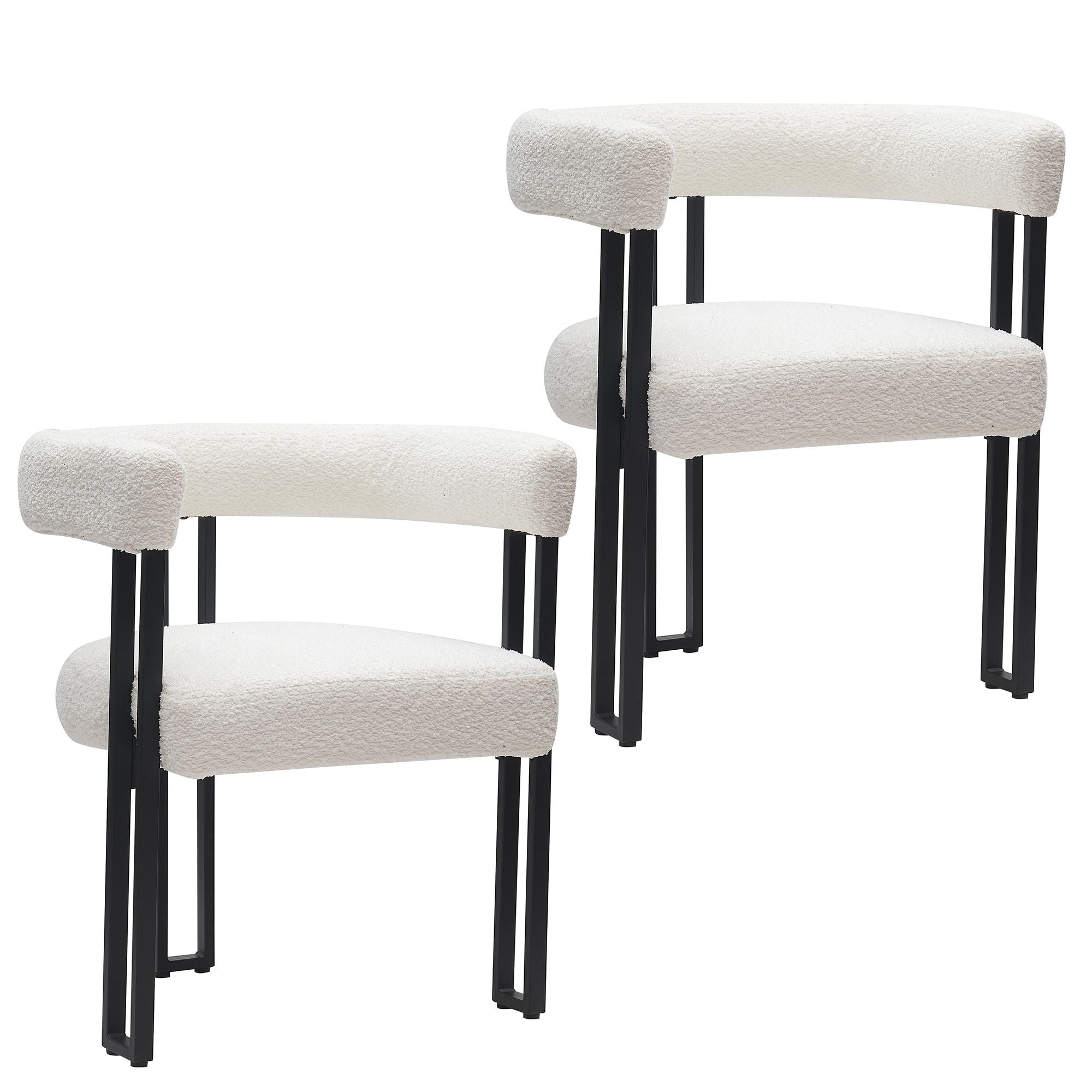 Julius and Scarlet 7pc Dining Set - elegant seating for dining areas | Image 10 | InSTYLE Home & Rugs