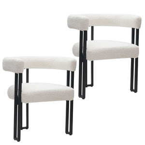 Julius and Scarlet 7pc Dining Set - elegant seating for dining areas | Image 10 | InSTYLE Home & Rugs