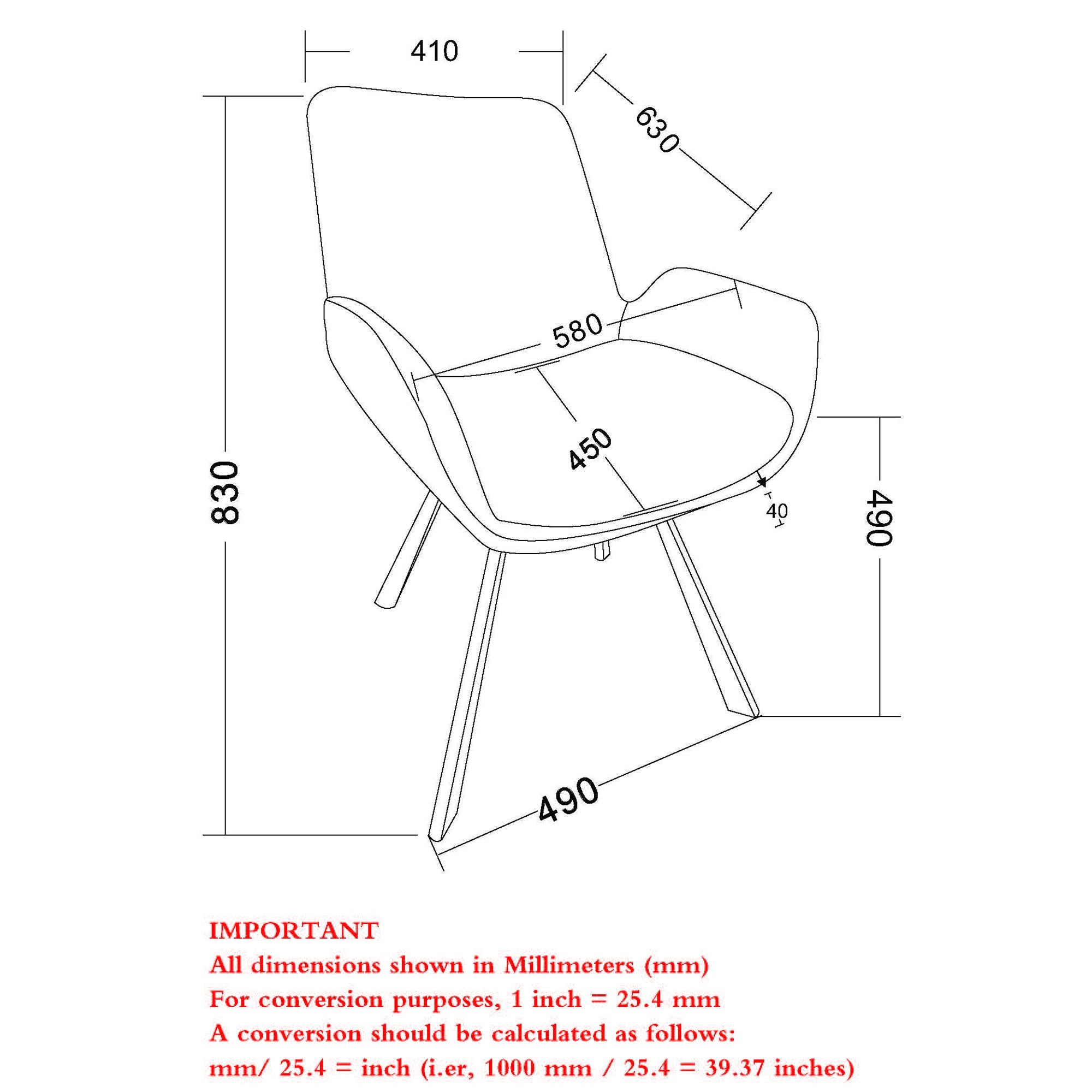 Julius/Signy 7pc Dining Set - elegant seating for dining areas | Image 12 | InSTYLE Home & Rugs