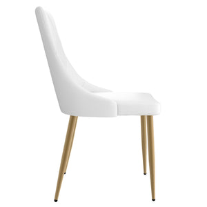 Godiva/Antoine 7pc Dining Set - elegant seating for dining areas | Image 9 | InSTYLE Home & Rugs
