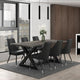 Zax/Silvano 7pc Dining Set