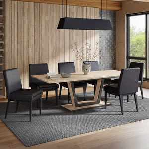 Forna/Cortez 7pc Dining Set - elegant seating for dining areas | Image 1 | InSTYLE Home & Rugs