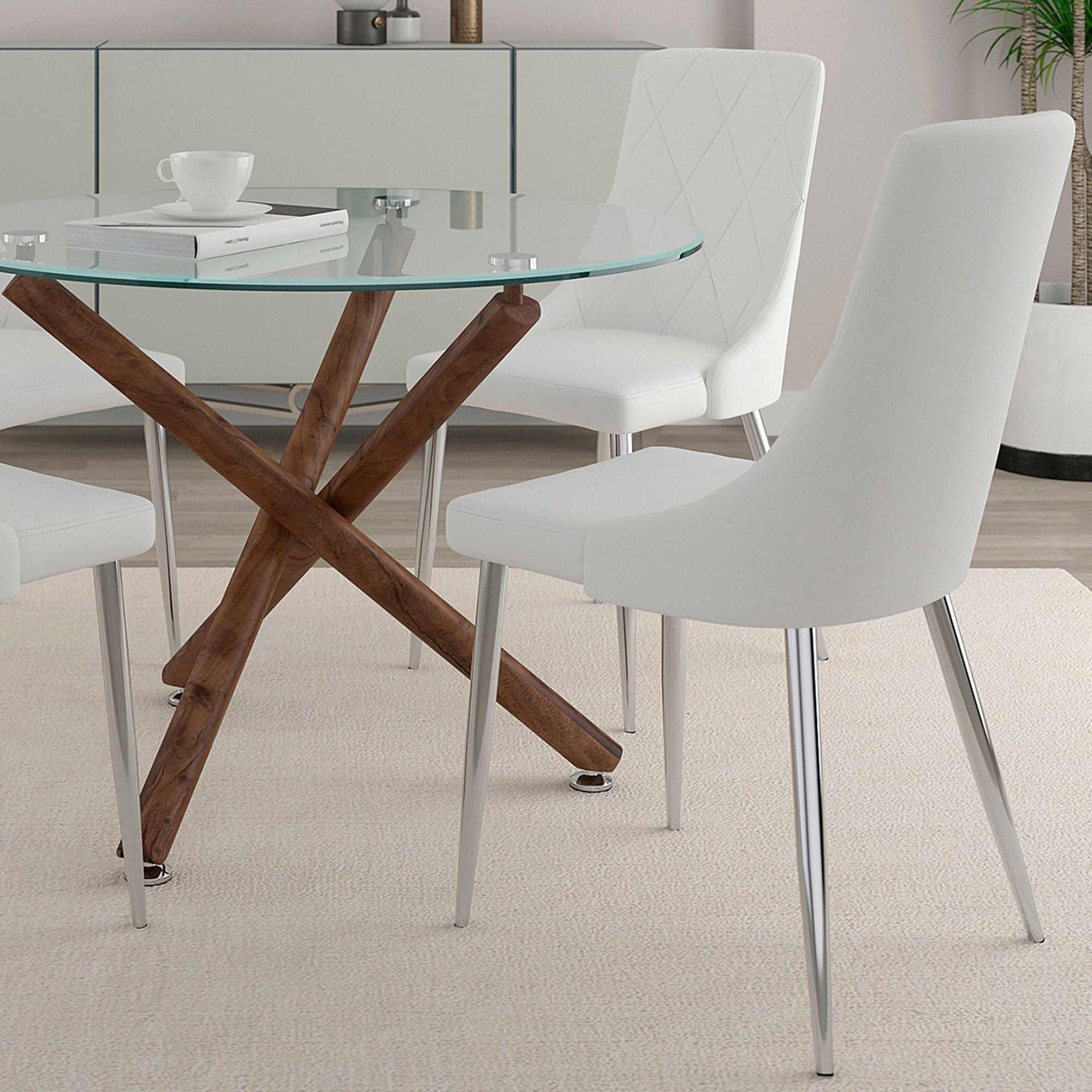 Rocca and Devo 5pc Dining Set - stylish chairs for any table | Image 10 | InSTYLE Home & Rugs