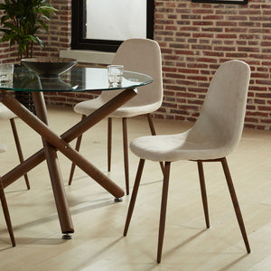 Rocca and Lyna 5pc Dining Set - elegant seating for dining areas | Image 10 | InSTYLE Home & Rugs