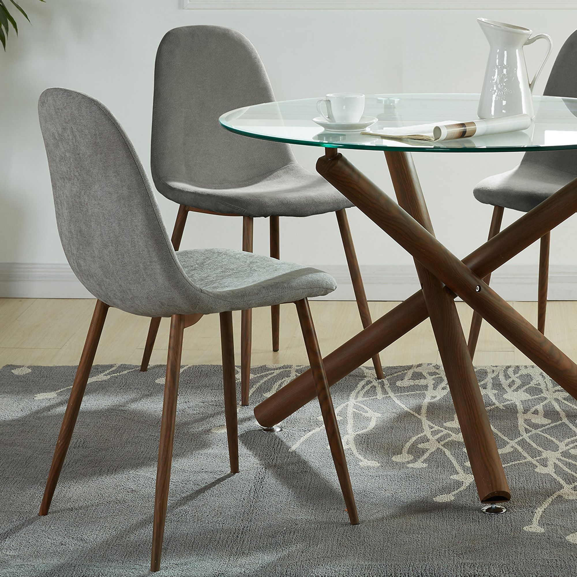 Rocca and Lyna 5pc Dining Set - stylish chairs for any table | Image 10 | InSTYLE Home & Rugs