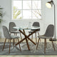 Rocca/Lyna 5pc Dining Set