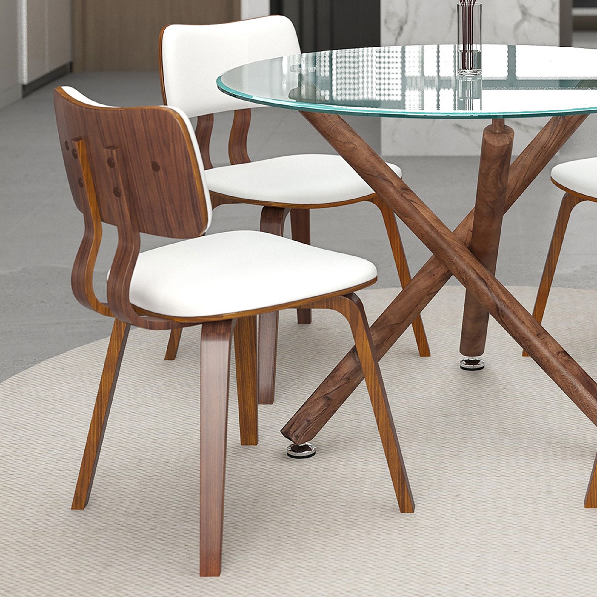 Rocca and Zuni 5pc Dining Set - comfortable dining experience | Image 10 | InSTYLE Home & Rugs