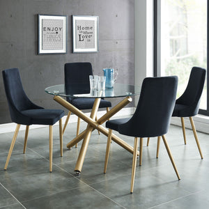 Carmilla 5pc Dining Set - stylish chairs for any table | Image 13 | InSTYLE Home & Rugs