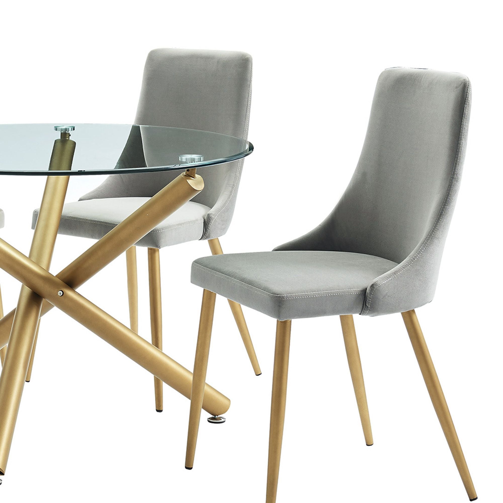 Carmilla 5pc Dining Set - stylish chairs for any table | Image 8 | InSTYLE Home & Rugs