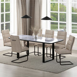Gavin/Brodi 7pc Dining Set - stylish chairs for any table | Image 1 | InSTYLE Home & Rugs
