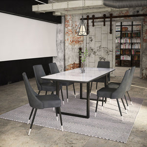 Gavin and Silvano 7pc Dining Set - comfortable dining experience | Image 1 | InSTYLE Home & Rugs