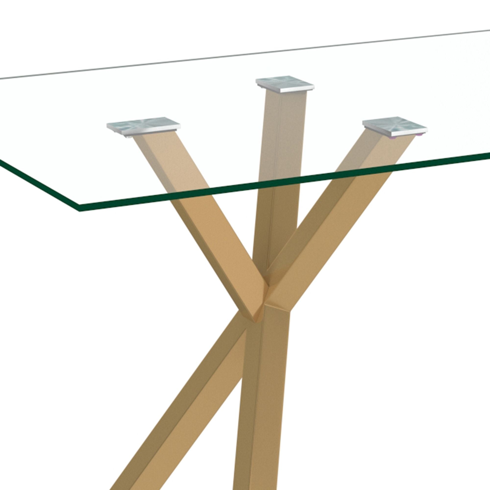 Stark and Cleo 7pc Dining Set - elegant seating for dining areas | Image 5 | InSTYLE Home & Rugs