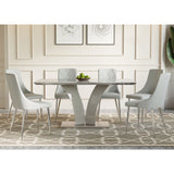 Napoli/Devo 7pc Dining Set - elegant seating for dining areas | Image 1 | InSTYLE Home & Rugs