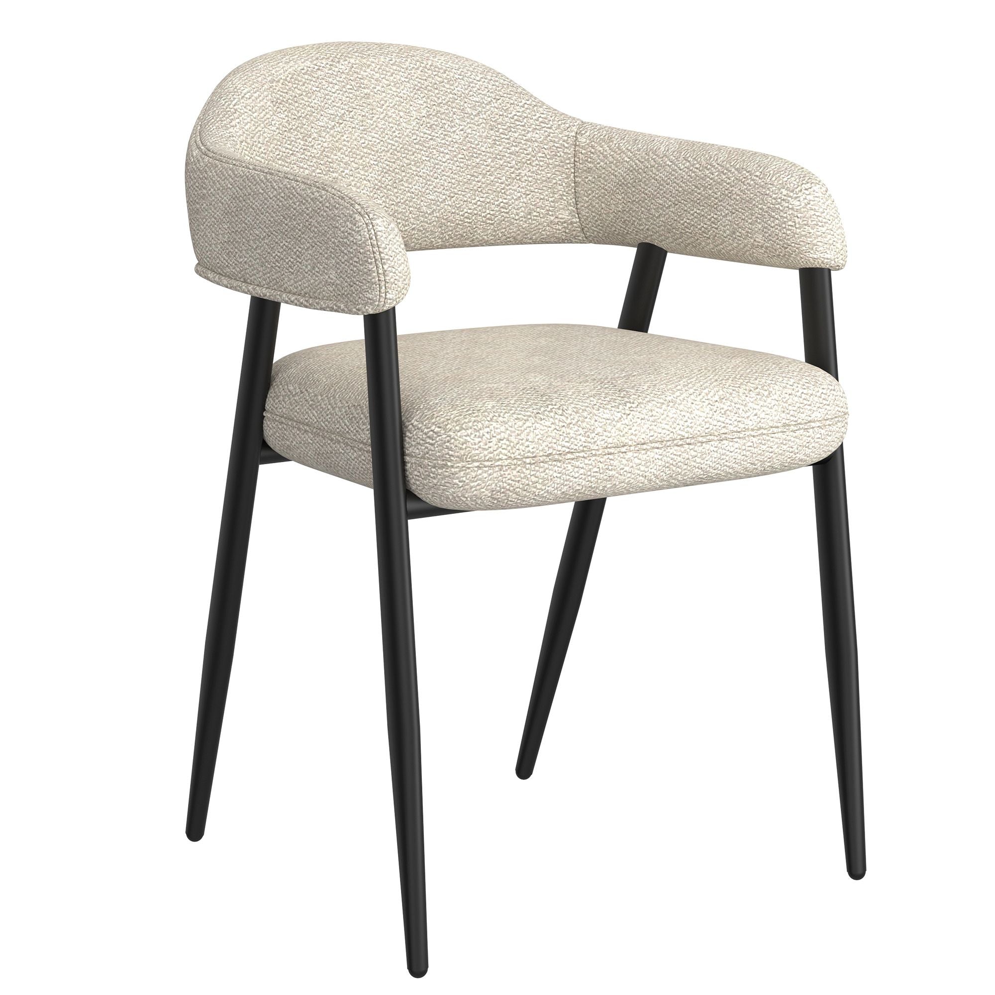 Jilsa/Archer 5pc Dining Set - elegant seating for dining areas | Image 7 | InSTYLE Home & Rugs