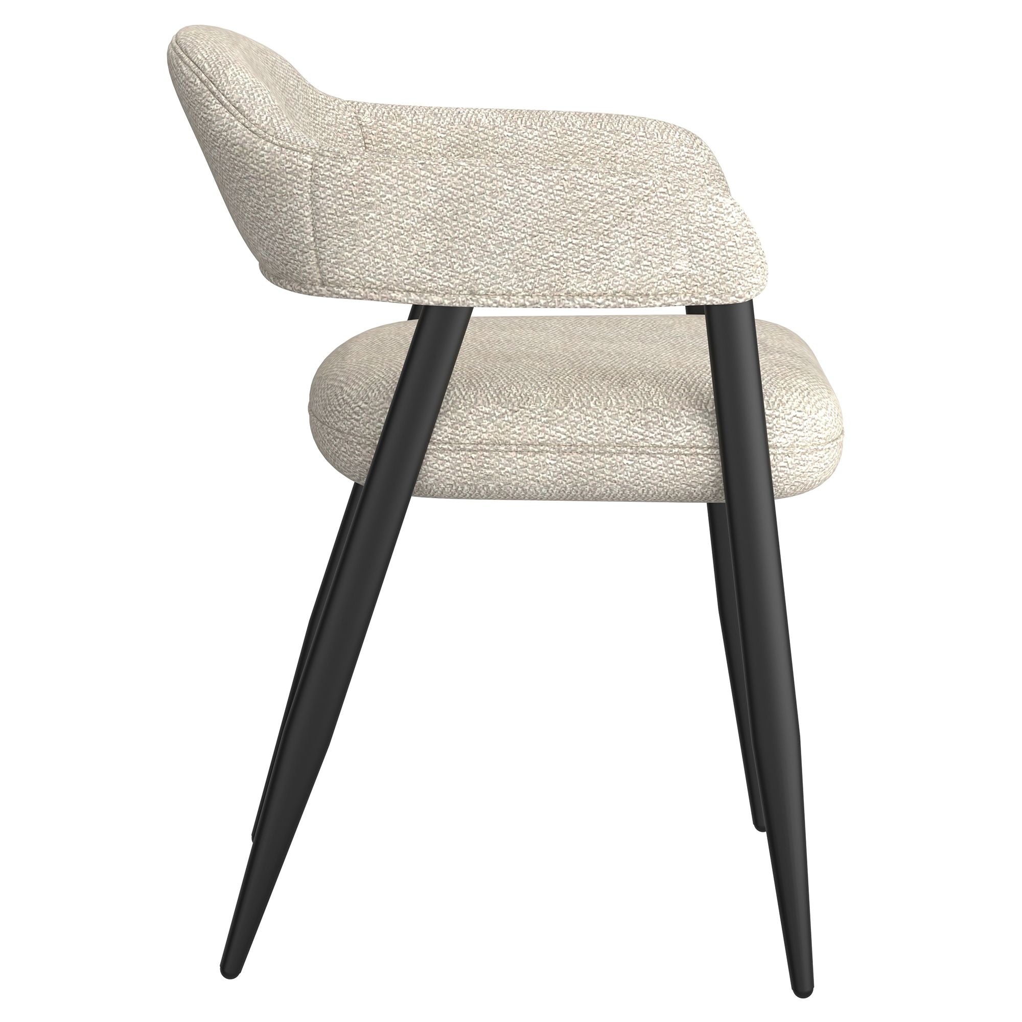 Jilsa/Archer 5pc Dining Set - elegant seating for dining areas | Image 9 | InSTYLE Home & Rugs