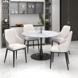 Zilo/Kash 5pc Dining Set - elegant seating for dining areas | Image 1 | InSTYLE Home & Rugs