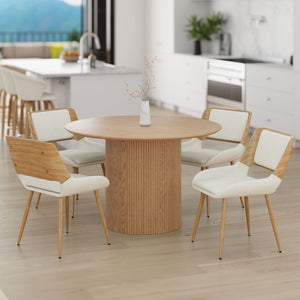 Tovas/Hudson 5pc Dining Set - stylish chairs for any table | Image 1 | InSTYLE Home & Rugs