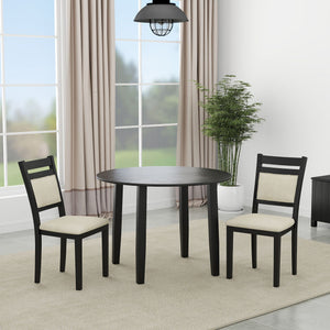 Conrad 3pc Dining Set - stylish chairs for any table | Image 1 | InSTYLE Home & Rugs