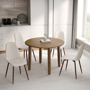 Conrad and Lyna 5pc Dining Set - comfortable dining experience | Image 1 | InSTYLE Home & Rugs