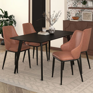 Leon/Kash 5pc Dining Set - comfortable dining experience | Image 1 | InSTYLE Home & Rugs