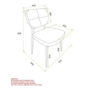 Leon and Zeke 5pc Dining Set - elegant seating for dining areas | Image 11 | InSTYLE Home & Rugs