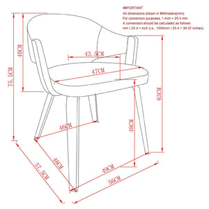 Bazul and Freya 7pc Dining Set - elegant seating for dining areas | Image 11 | InSTYLE Home & Rugs