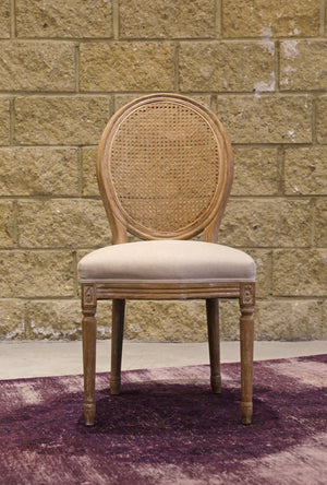 Napoleon Dining Chair w/ Cane Back - comfortable dining experience | Image 4 | InSTYLE Home & Rugs