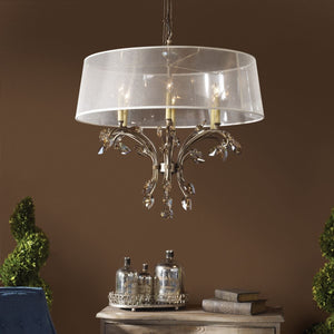 Alenya, 6 Lt Chandelier - luxurious chandeliers for homes | Image 3 | InSTYLE Home & Rugs