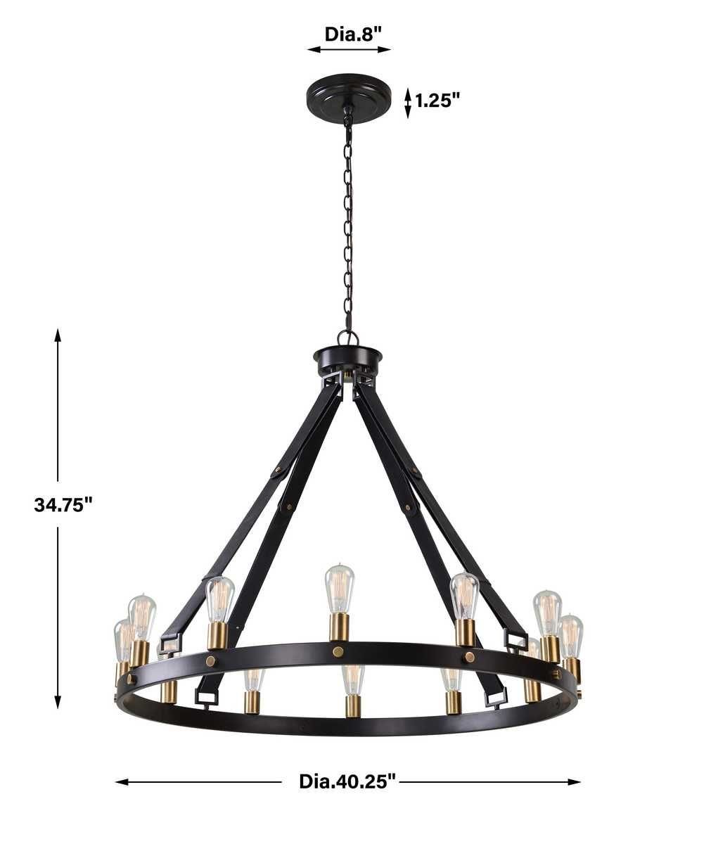 Marlow, 12 Lt Chandelier - stylish lighting for any room | Image 7 | InSTYLE Home & Rugs