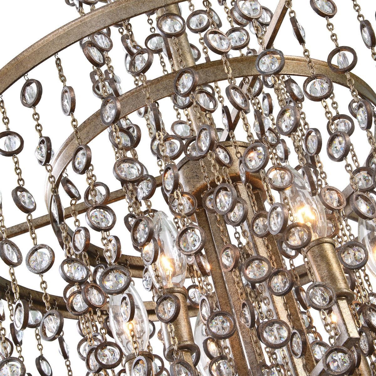 Valka, 6 Lt Chandelier - stylish lighting for any room | Image 3 | InSTYLE Home & Rugs