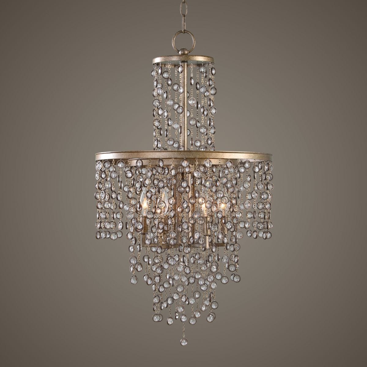 Valka, 6 Lt Chandelier - stylish lighting for any room | Image 1 | InSTYLE Home & Rugs