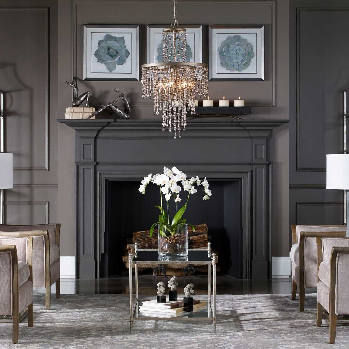 Valka, 6 Lt Chandelier - stylish lighting for any room | Image 5 | InSTYLE Home & Rugs