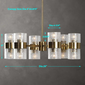 Marinot, 12 Lt Chandelier - luxurious chandeliers for homes | Image 7 | InSTYLE Home & Rugs