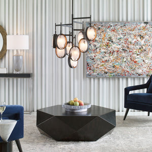 Maxin, 9 Lt Chandelier - luxurious chandeliers for homes | Image 5 | InSTYLE Home & Rugs