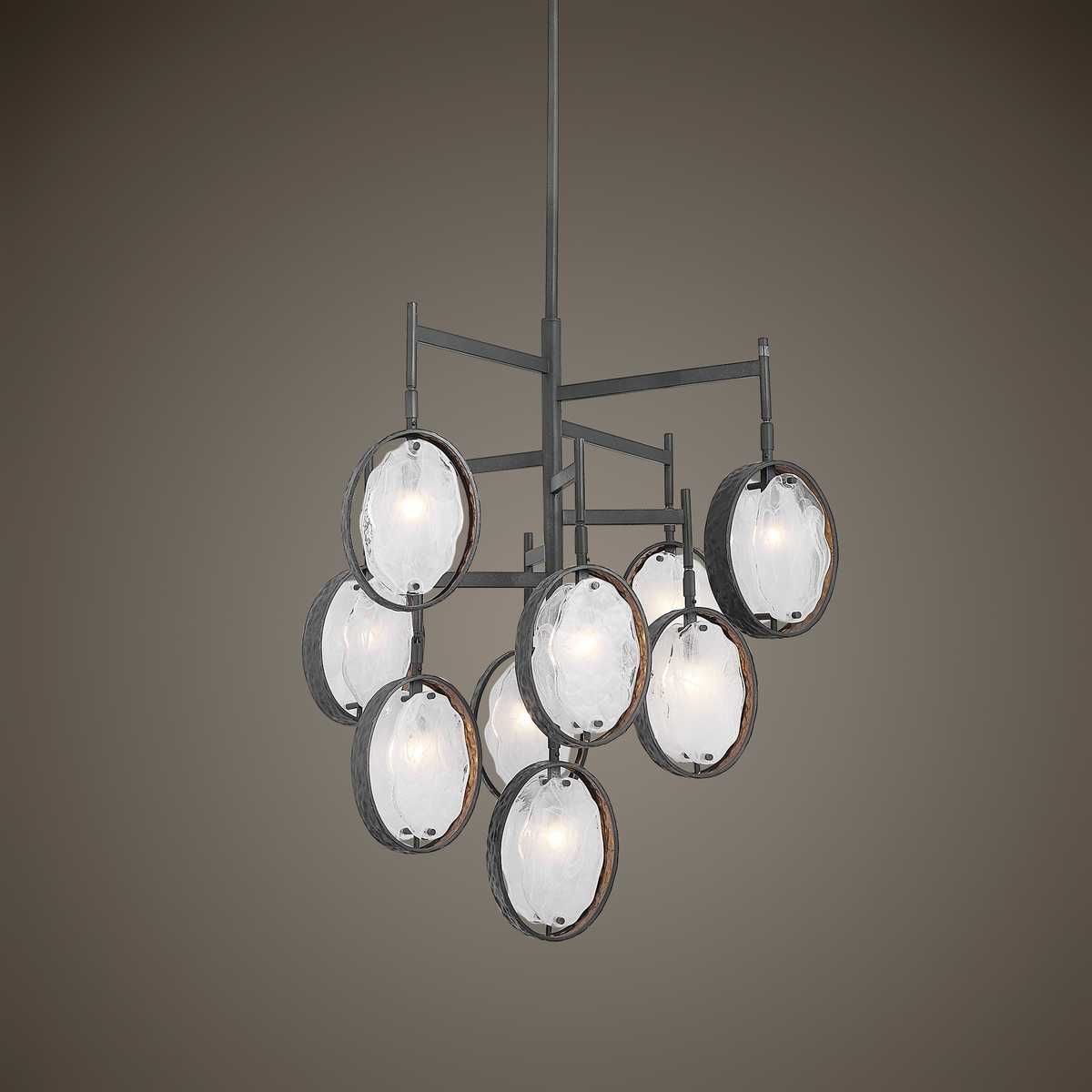 Maxin, 9 Lt Chandelier - luxurious chandeliers for homes | Image 7 | InSTYLE Home & Rugs