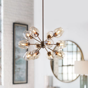 Chet, 12 Lt Chandelier - elegant chandeliers for interiors | Image 1 | InSTYLE Home & Rugs