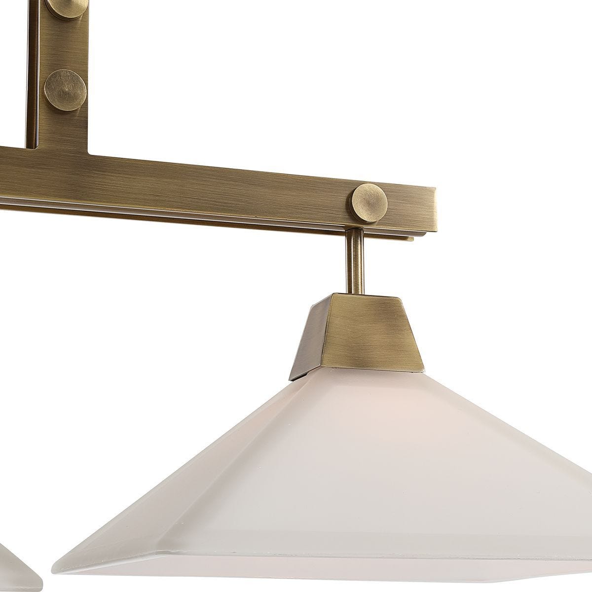 Brookdale, 3 Lt Linear Chandelier - luxurious chandeliers for homes | Image 5 | InSTYLE Home & Rugs