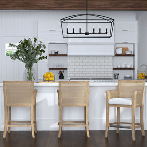 Clayton, 6 Lt Linear Chandelier - elegant chandeliers for interiors | Image 5 | InSTYLE Home & Rugs