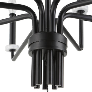 Ebony Elegance, 8 Lt Chandelier - luxurious chandeliers for homes | Image 7 | InSTYLE Home & Rugs