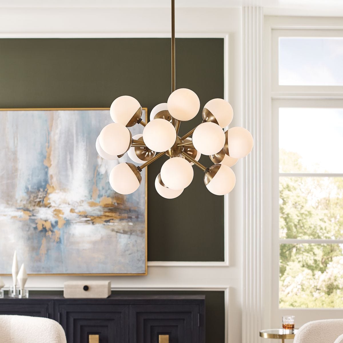Droplet, 16 Lt Chandelier - stylish lighting for any room | Image 1 | InSTYLE Home & Rugs