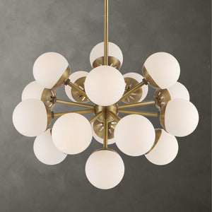 Droplet, 16 Lt Chandelier - stylish lighting for any room | Image 2 | InSTYLE Home & Rugs