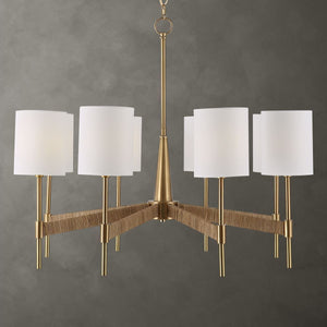 Lautoka, 8 Lt Chandelier - elegant chandeliers for interiors | Image 2 | InSTYLE Home & Rugs
